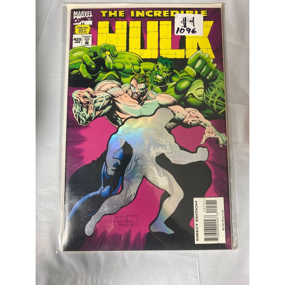 Marvel Comics The Incredible Hulk 425 Jan 1995 Special 425th Issue